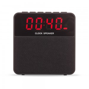 Caixa de Som Bluetooth com Relógio Digital-2071