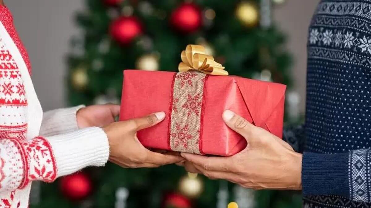 Brinde de natal para funcionários